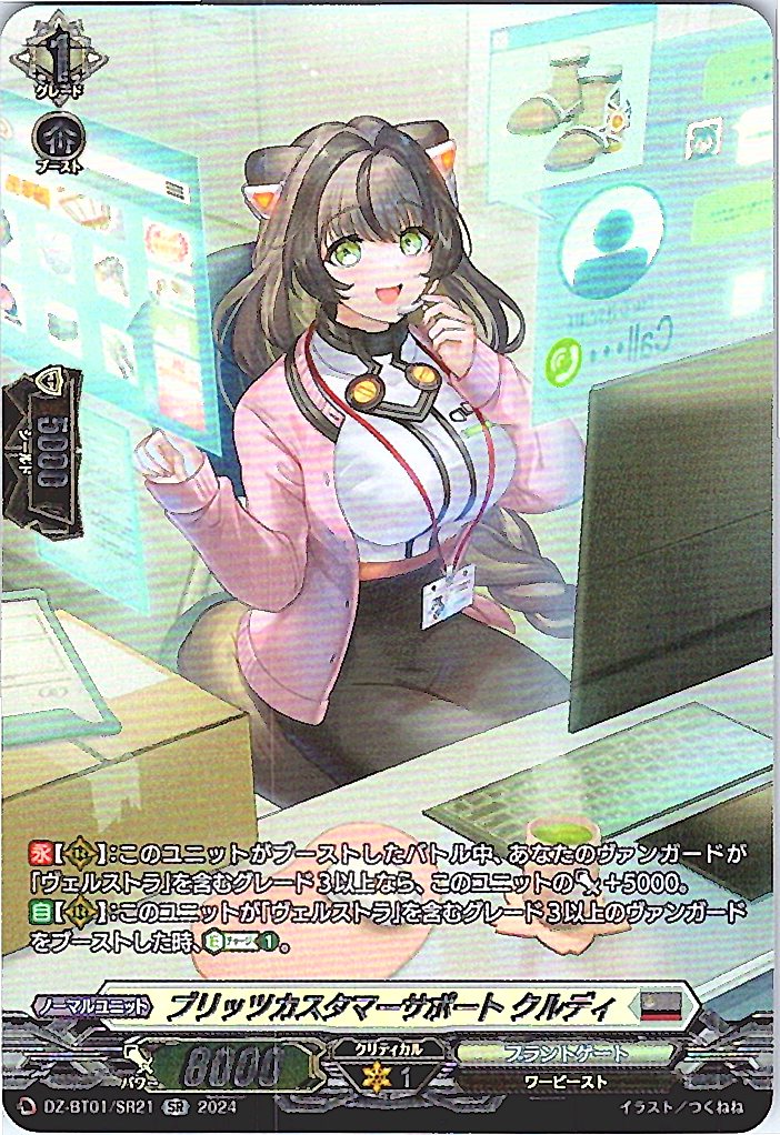 DZ/BT01/SR21SR ブリッツカスタマーサポート クルディ 【別拠点在庫品B】
