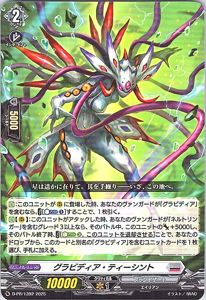 D/PR/1392 グラビディア・ティーシント 【別拠点在庫品B】