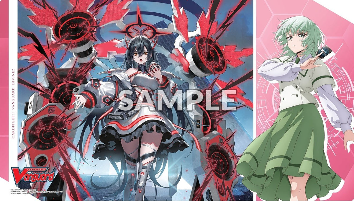 Rokkoin Suzune & PolyPhonicOverDrive Artisaria Oversea Playmat