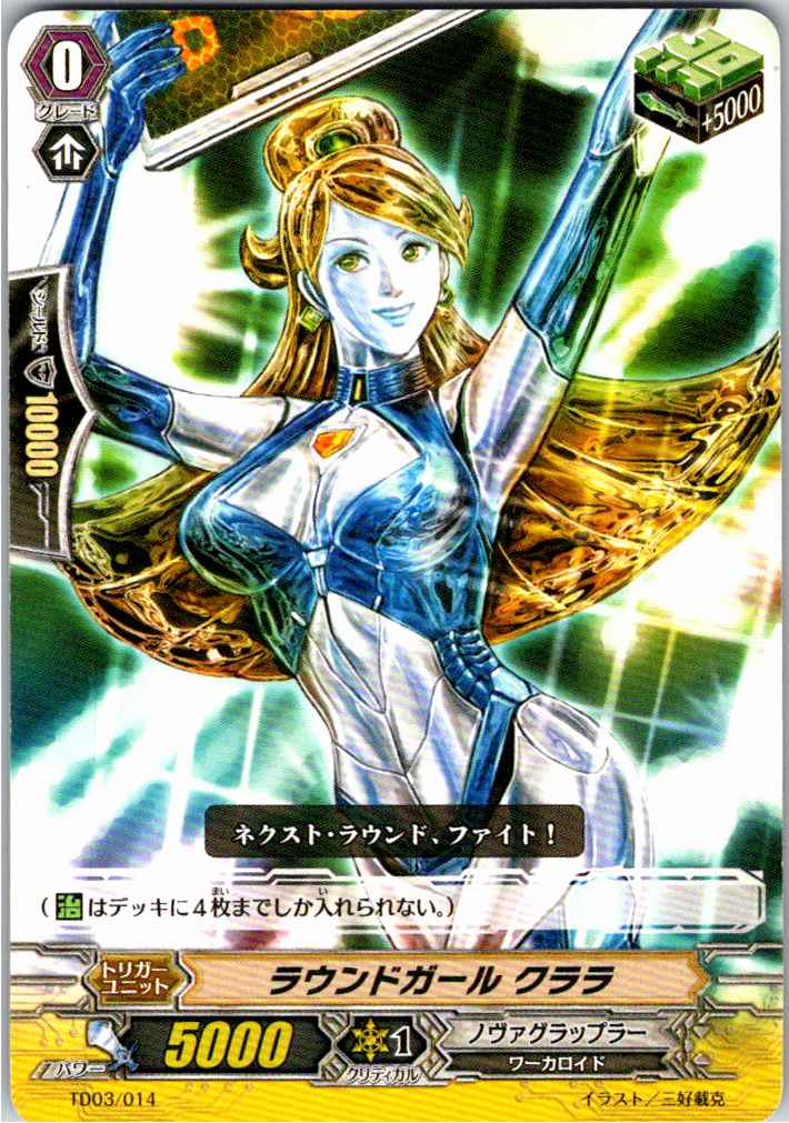 TD03/014TD ラウンドガール クララ 【倉庫在庫品】