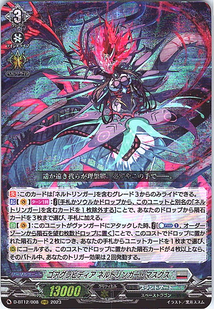 D/BT12/008RRR Gore Gravidia Neltringer Masques