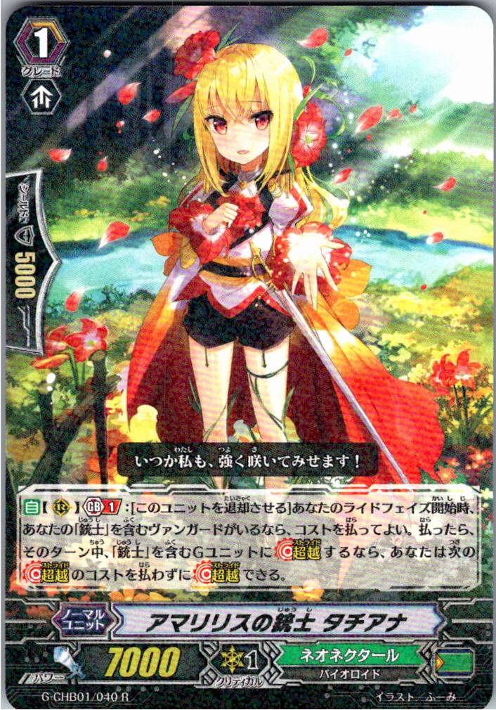 G/CHB01/040R Amaryllis Musketeer, Tatiana [Warehouse Stock]