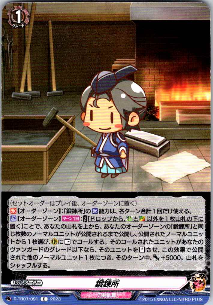 D/TB07/091C Forge [Separate location stock B]