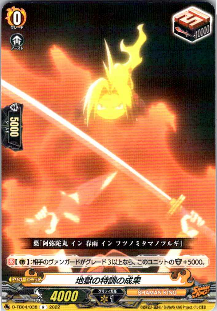 D/TB04/038R Fruits of Hellish Training [Off-site stock B]