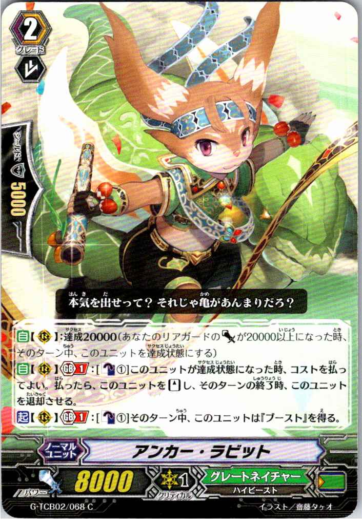 G/TCB02/068C アンカー・ラビット 【別拠点在庫品B】