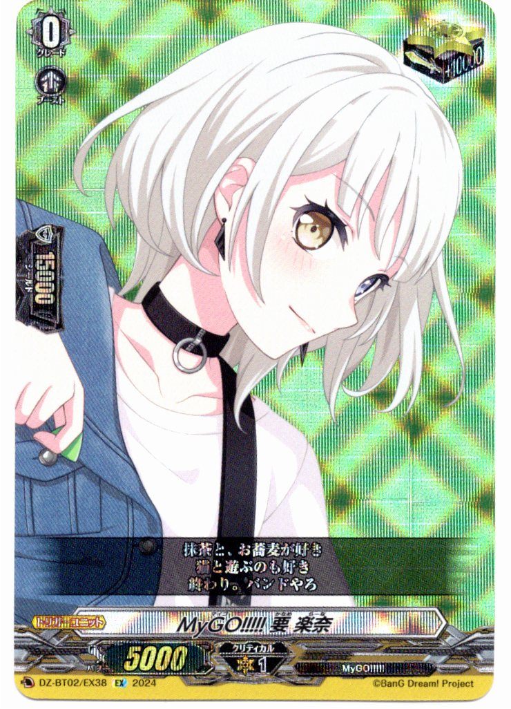 DZ/BT02/EX38EX MyGO!!!!! Rana [Store Purchase Item]