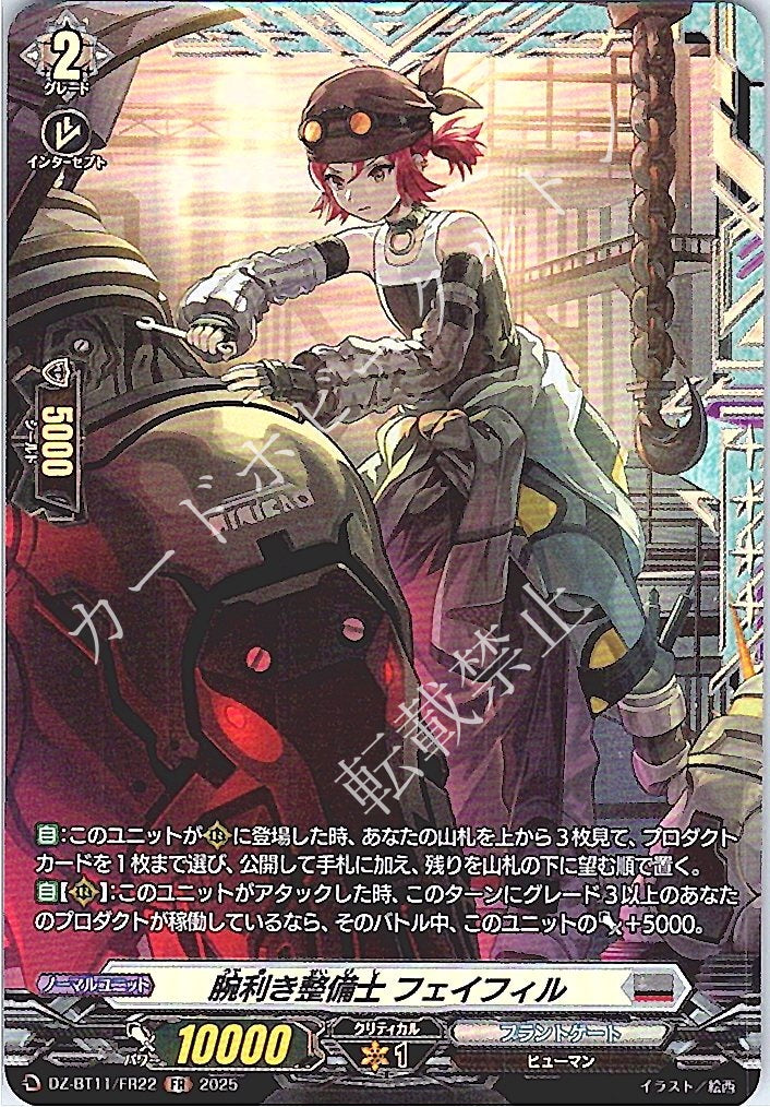 DZ/BT11/FR22FR Skilled Mechanic, Feyfil