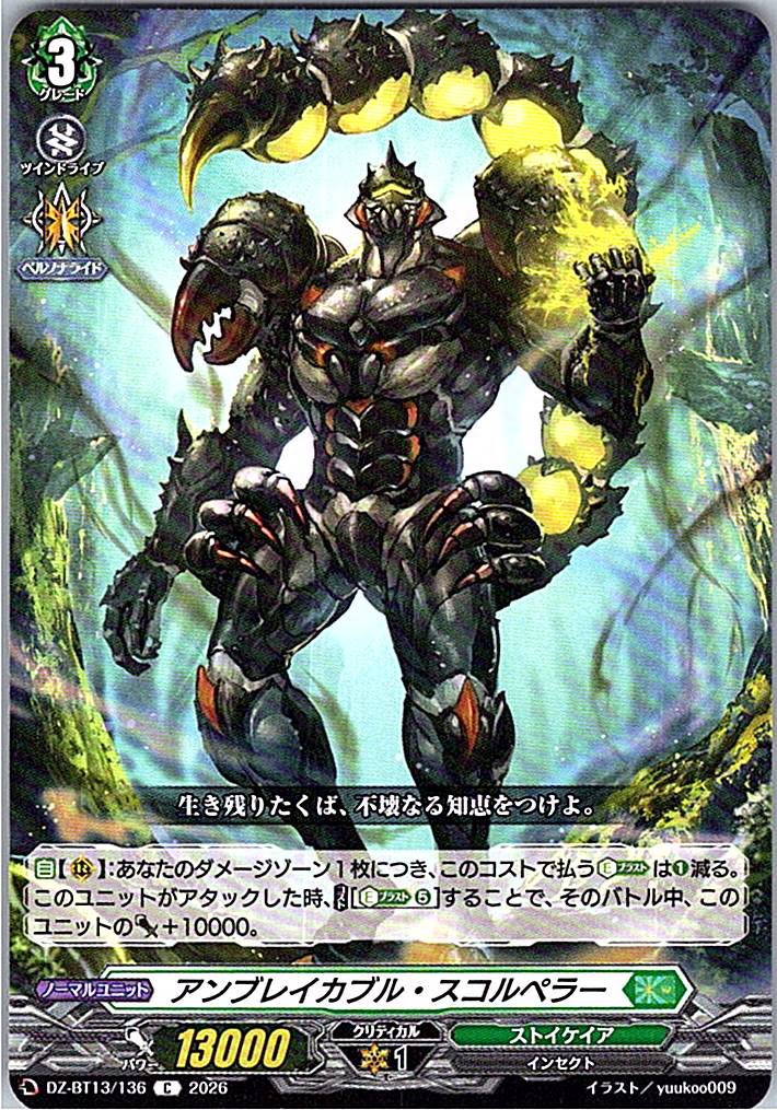 DZ/BT13/136C アンブレイカブル・スコルペラー