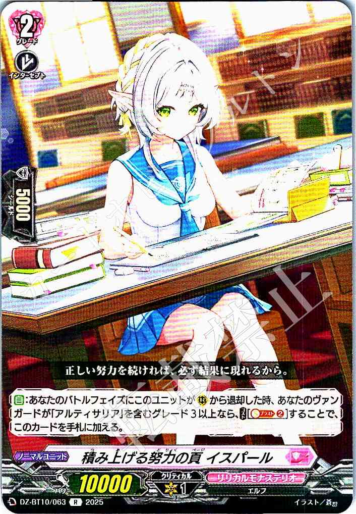 DZ/BT10/063 Ispal, Page of Piled-Up Efforts