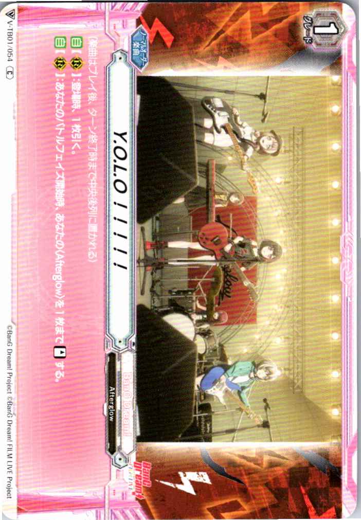 V/TB01/054C Y.O.L.O!!!!! 【別拠点在庫品B】