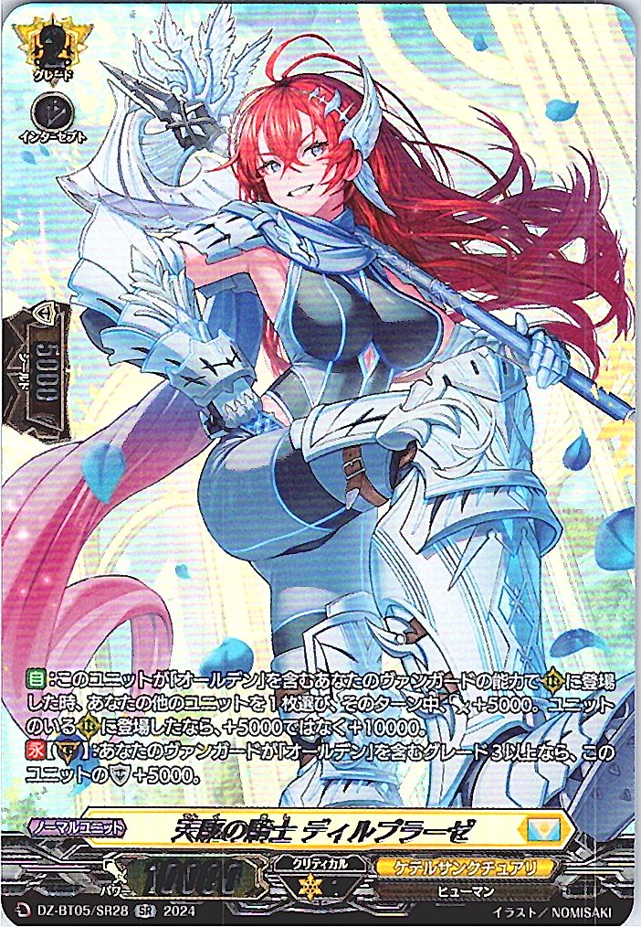 DZ/BT05/SR28SR Skyborne Knight, Dirprase