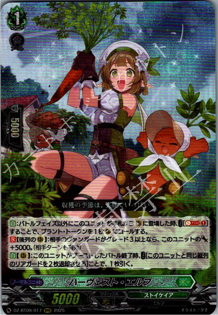 DZ/BT09/017RRR Harvest Elf [In-store purchase item]