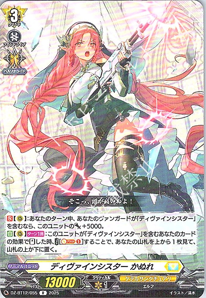 DZ/BT12/055R ディヴァインシスター かぬれ