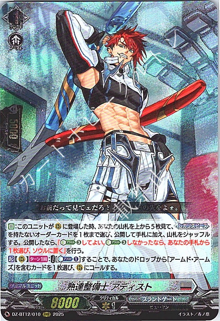 DZ/BT12/010RRR Master Mechanic, Adist [In-store purchase item]