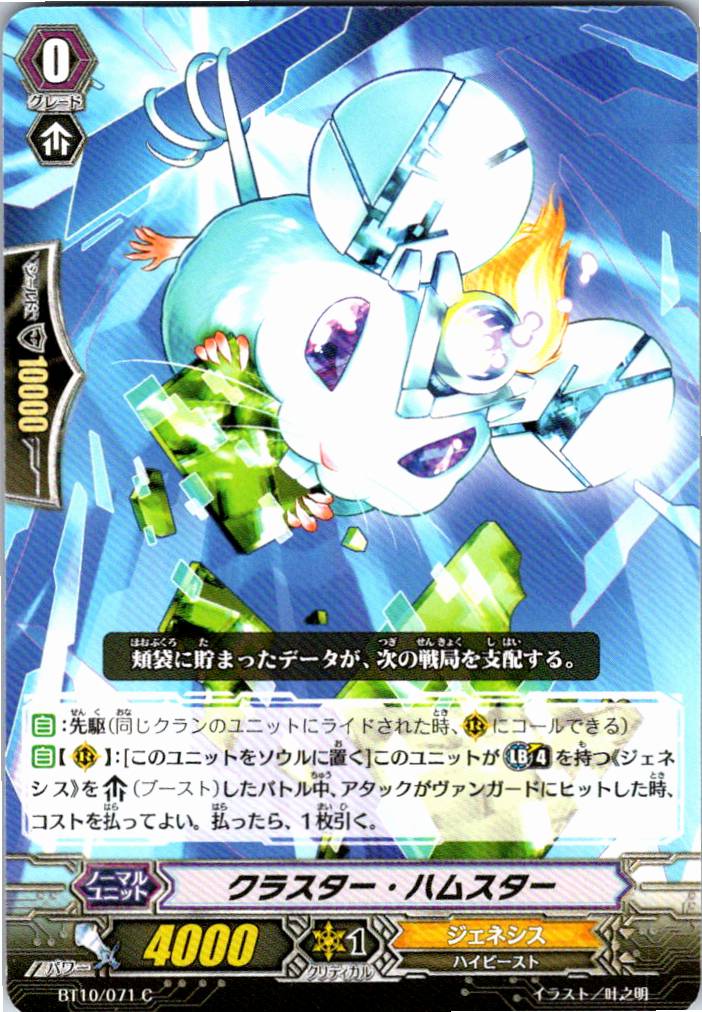BT10/071C クラスター・ハムスター