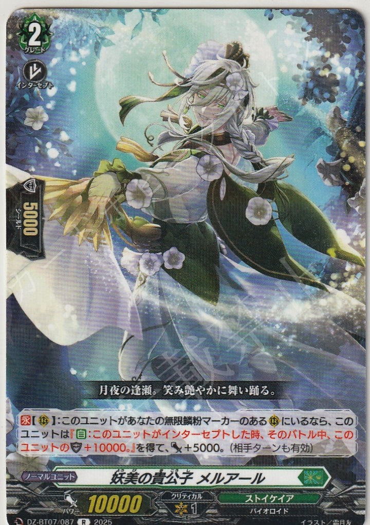DZ/BT07/087R Bewitching Prince, Mel Aru