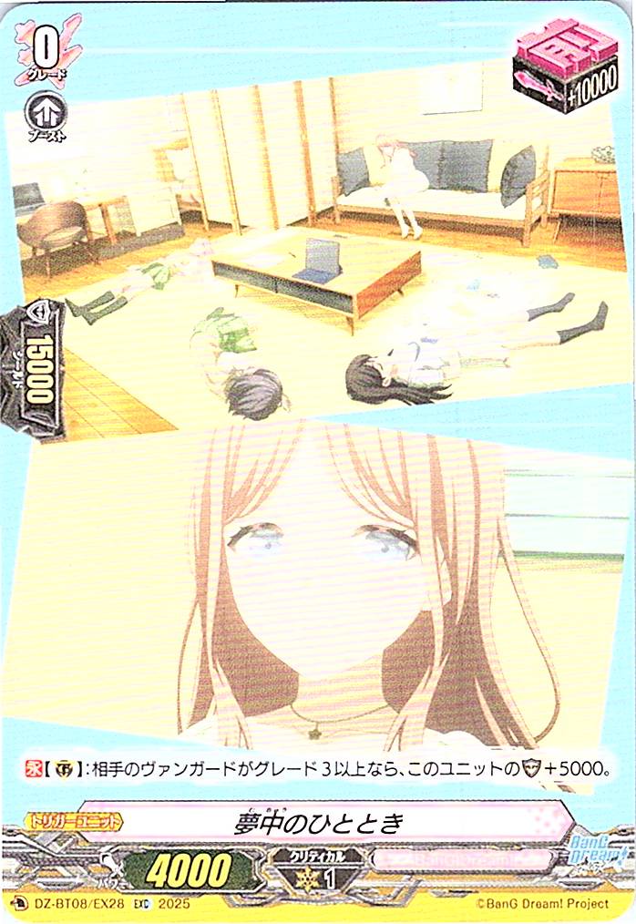 DZ/BT08/EX28EXC 夢中のひととき 【別拠点在庫品B】