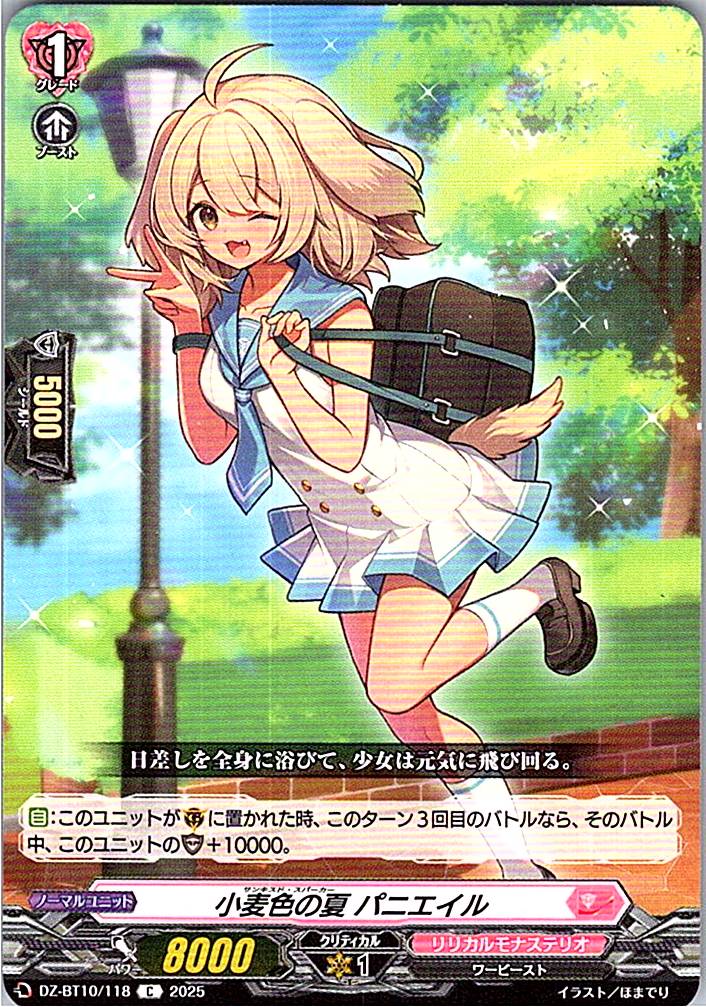 DZ/BT10/118 小麦色の夏 パニエイル