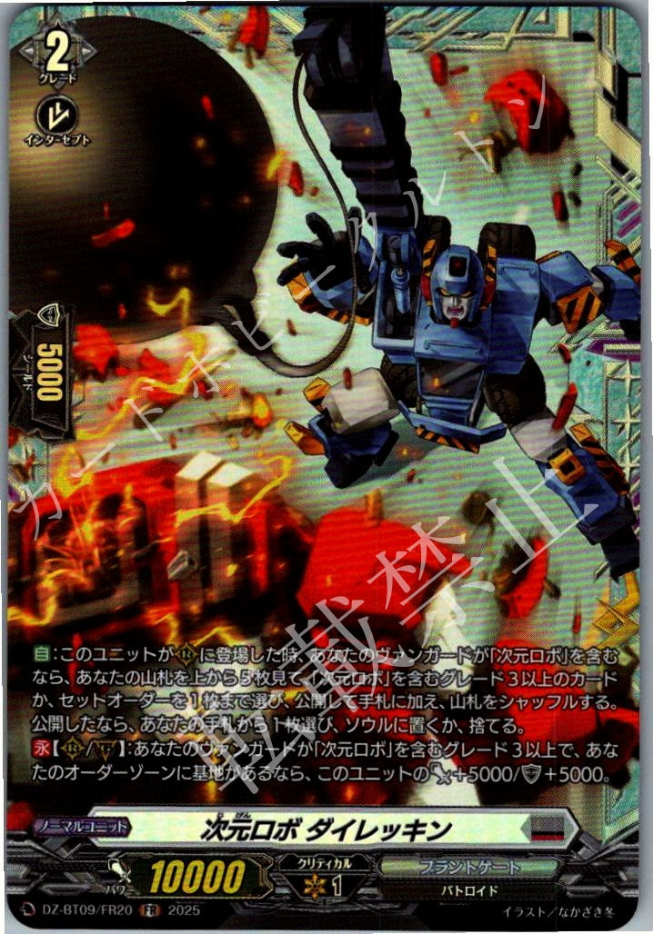 DZ/BT09/FR20FR Dimensional Robo, Direckin