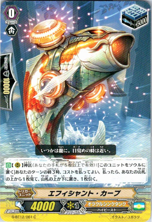 G/BT12/061C エフィシャント・カープ 【倉庫在庫品】