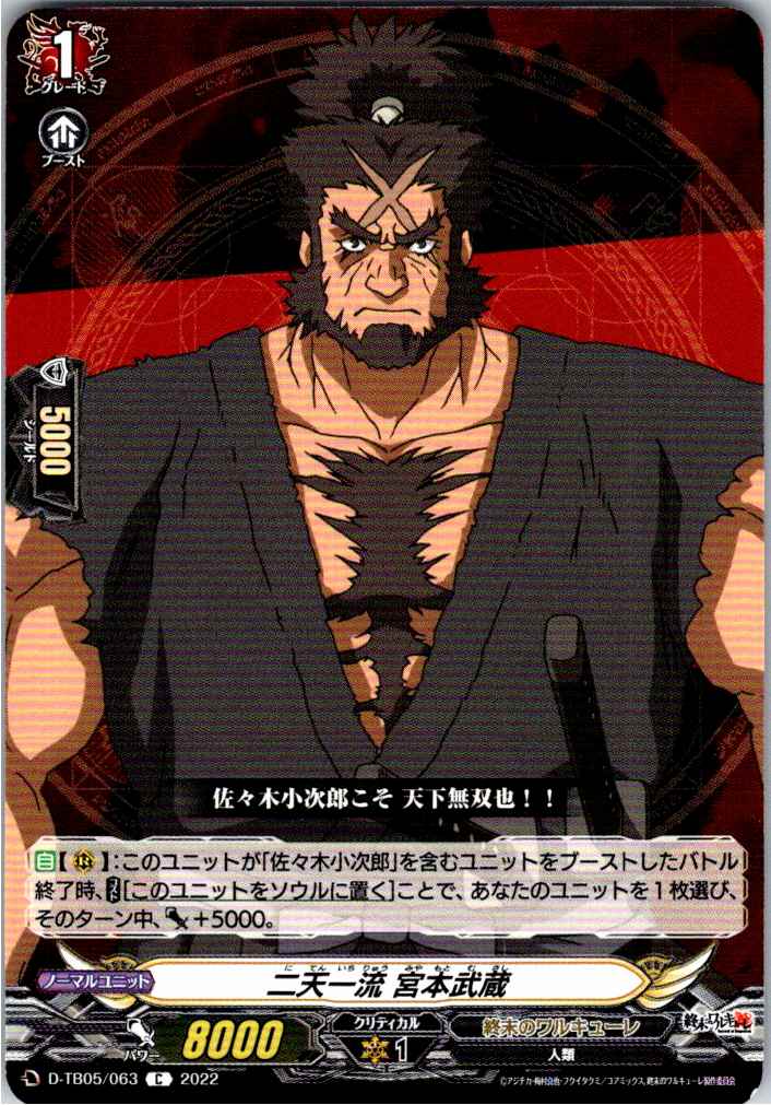 D/TB05/063C Two-Sword Style Miyamoto Musashi [Stored in another location B]