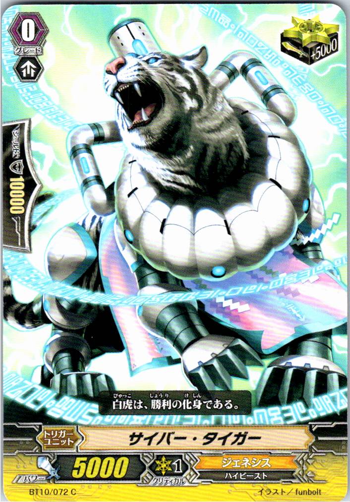 BT10/072C Cyber Tiger
