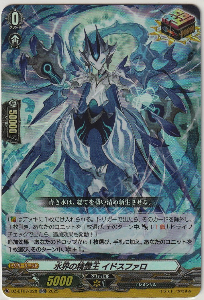 Aquatic Spirit King, Idosfaro