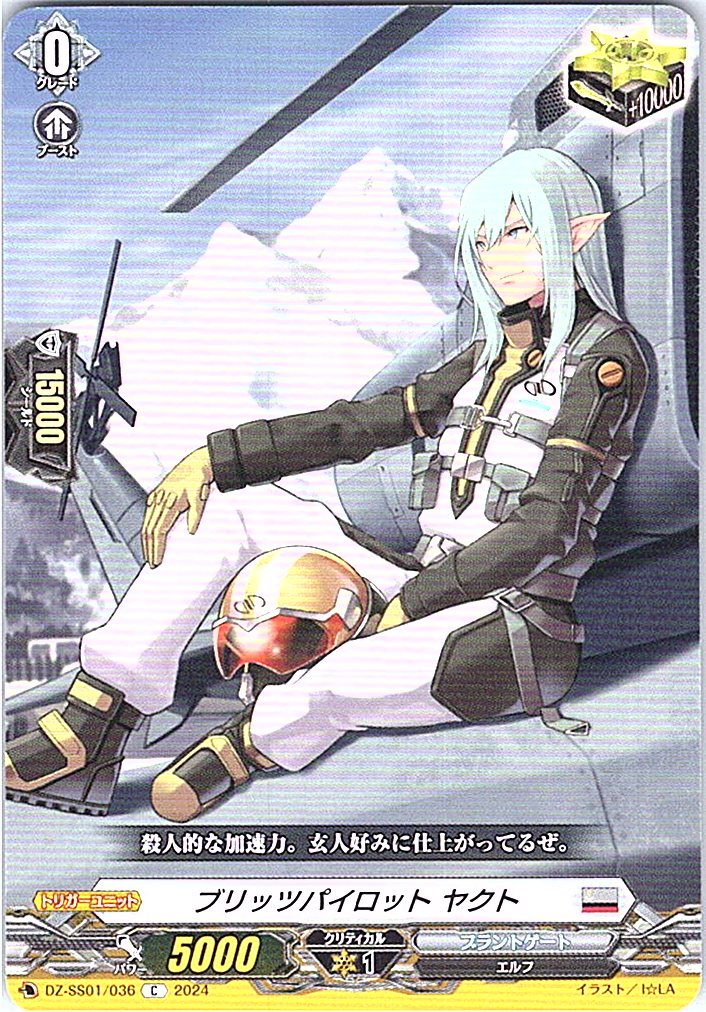 DZ/SS01/036C Blitz Pilot, Yagd