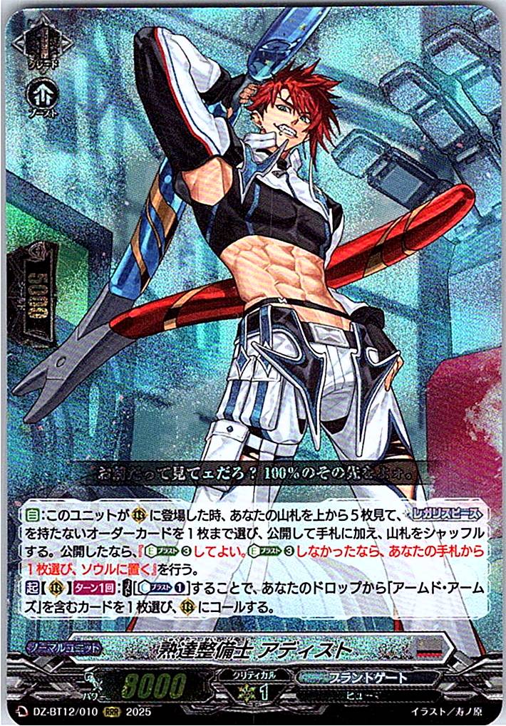DZ/BT12/010RRR 熟達整備士 アディスト 【別拠点在庫品B】