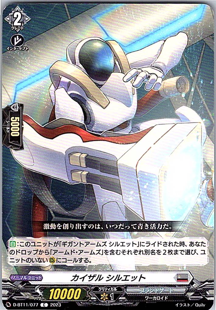 D/BT11/077C カイザル シルエット