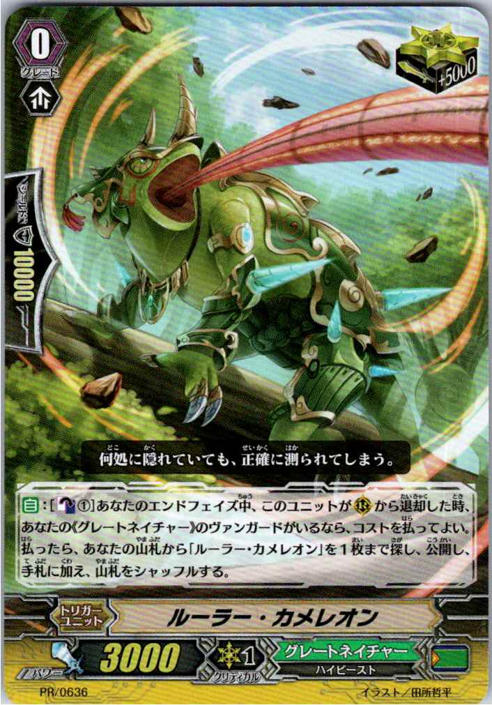 PR/0636 ルーラー・カメレオン 【別拠点在庫品B】