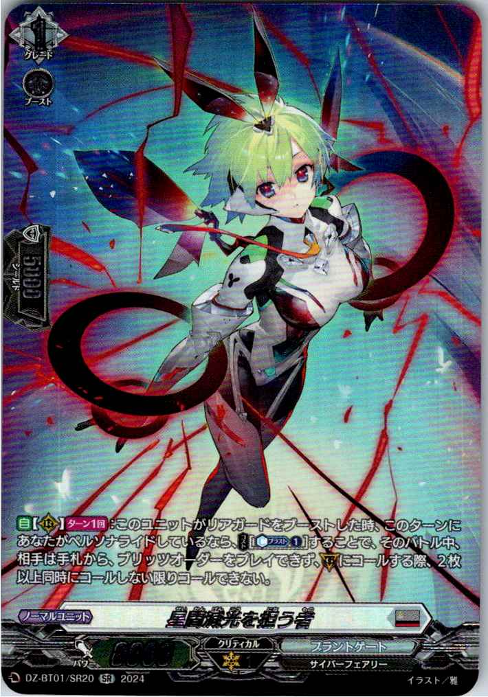 DZ/BT01/SR20SR The One Who Bears Interstellar Extinction