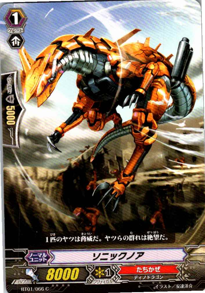 BT01/066C ソニックノア 【別拠点在庫品B】