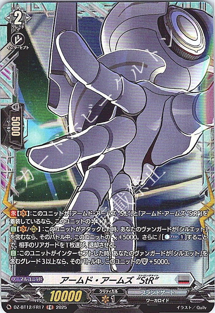 DZ/BT12/FR17FR アームド・アームズ “StR”