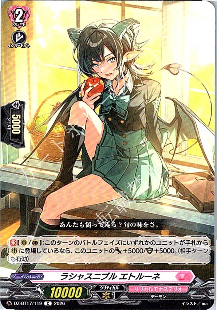 DZ/BT17/119C ラシャスニブル エトルーネ