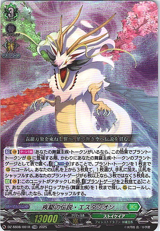 DZ/SS08/001RTDR 疾駆の伝説・エスタシオン 【店頭買取品】