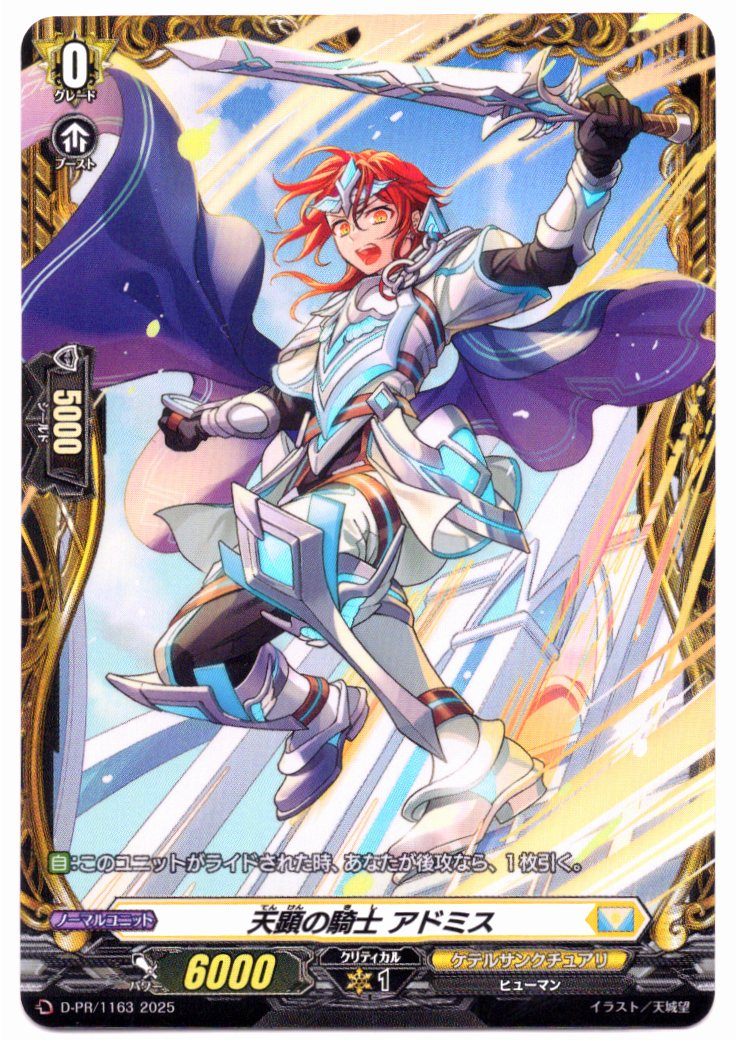 D/PR/1163PR Admire the Knight of Heavenly Manifestation [In-store purchase item]