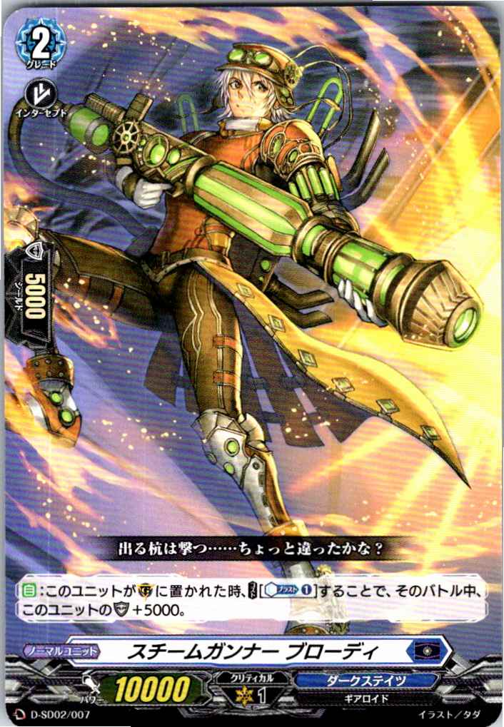 D/SD02/007SD Steam Gunner, Brody [Other Store Stock B]