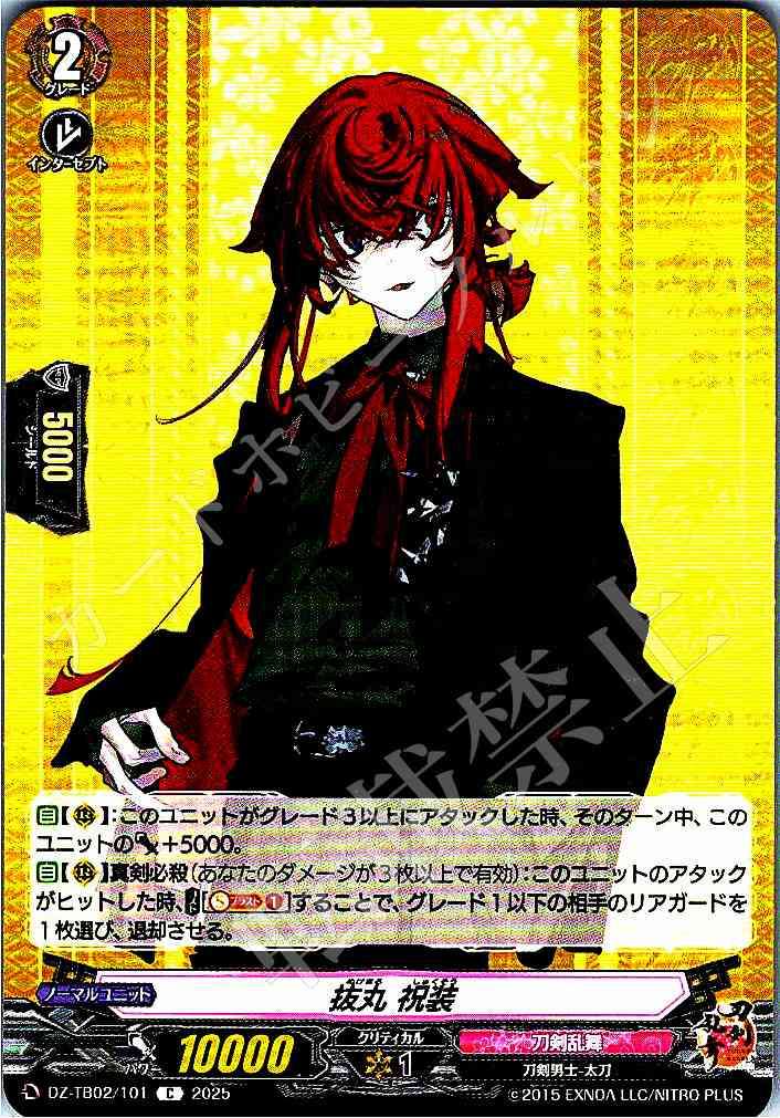 DZ/TB02/101 Nukenmaru, Festive Attire