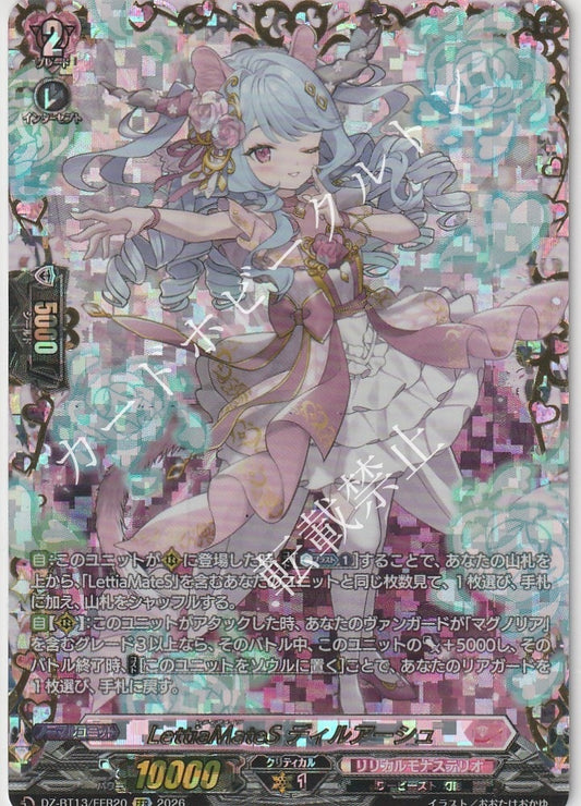 DZ/BT13/FFR20FFR LettiaMateS ディルアーシュ