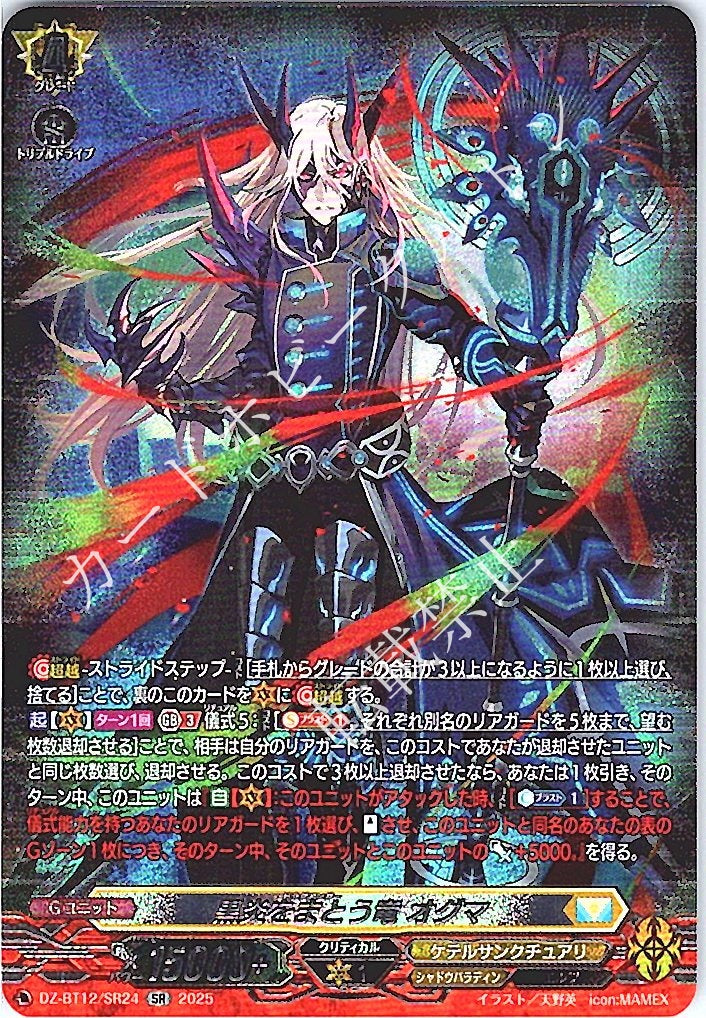 DZ/BT12/SR24SR Dragon Clad in Black Flames, Oguma