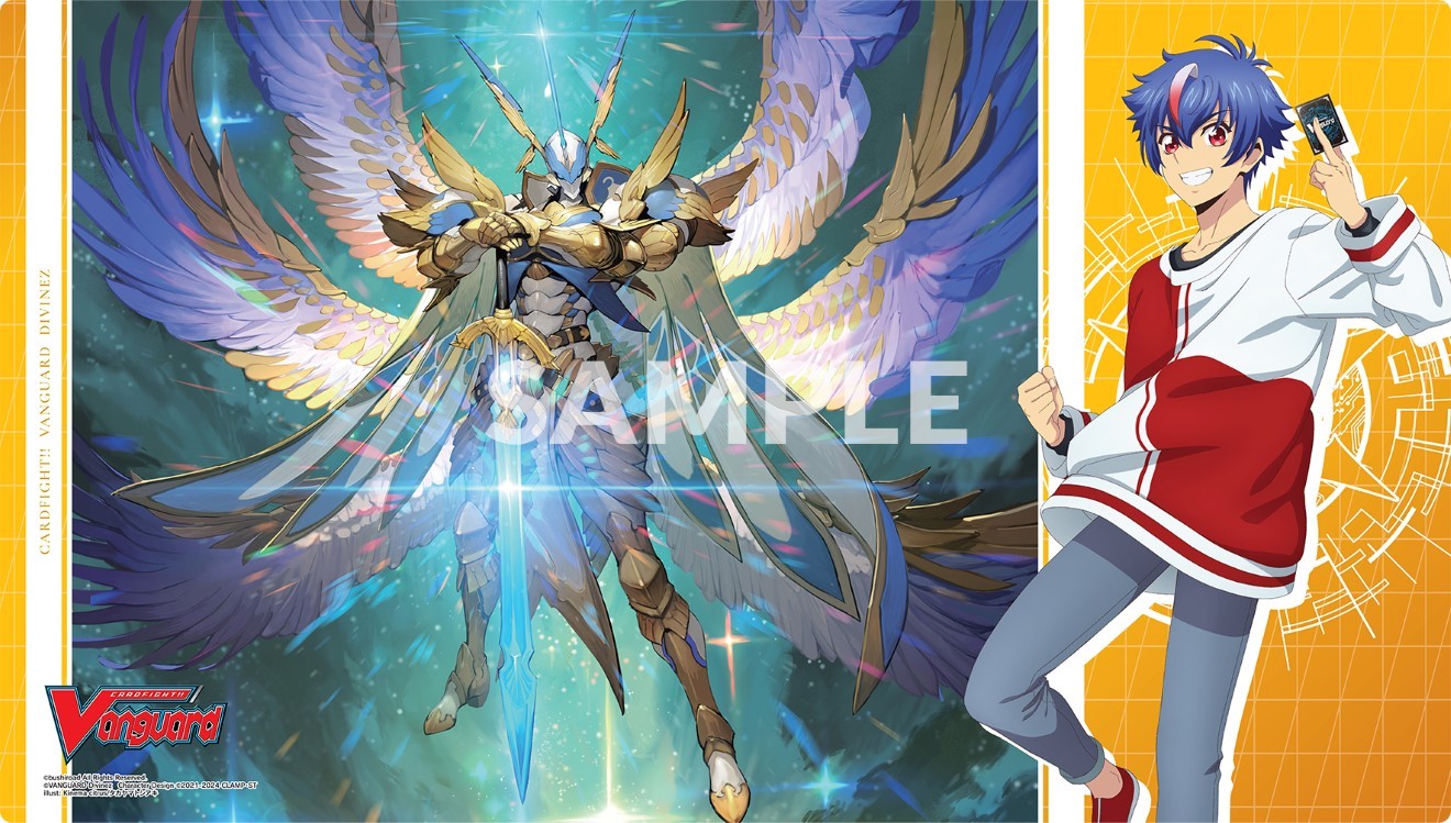 明導アキナ＆奇跡の運命王 レザエル・ヴィータ 海外プレイマット