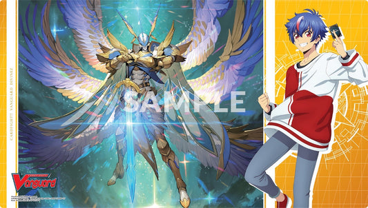 明導アキナ＆奇跡の運命王 レザエル・ヴィータ 海外プレイマット