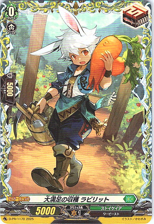 D/PR/1170PR 大満足の収穫 ラビリット 【別拠点在庫品B】