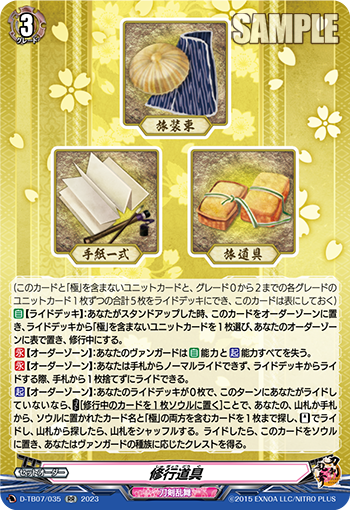 D/TB07/035RR Training Equipment