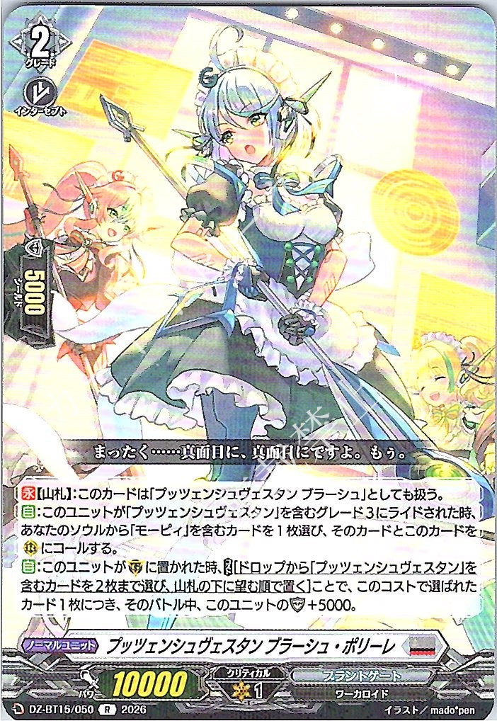 DZ/BT15/050R プッツェンシュヴェスタン ブラーシュ・ポリーレ