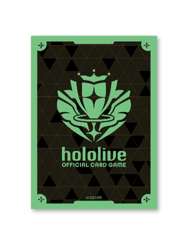 hololive OFFICIAL CARD GAME オフィシャルホロカスリーブ Vol.24 『ブランドロゴ（Green）』