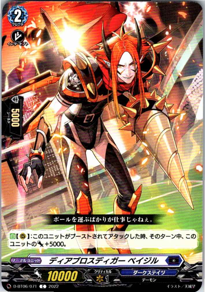 D/BT06/071C Diablos Digger, Basil