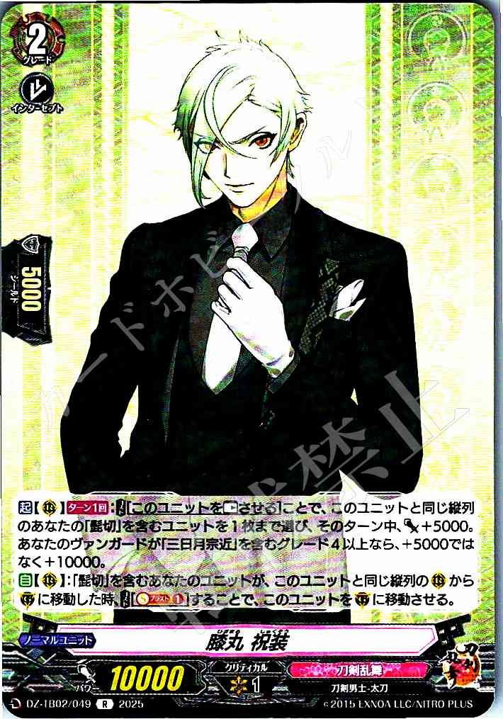 DZ/TB02/049 Hizamaru, Festive Attire