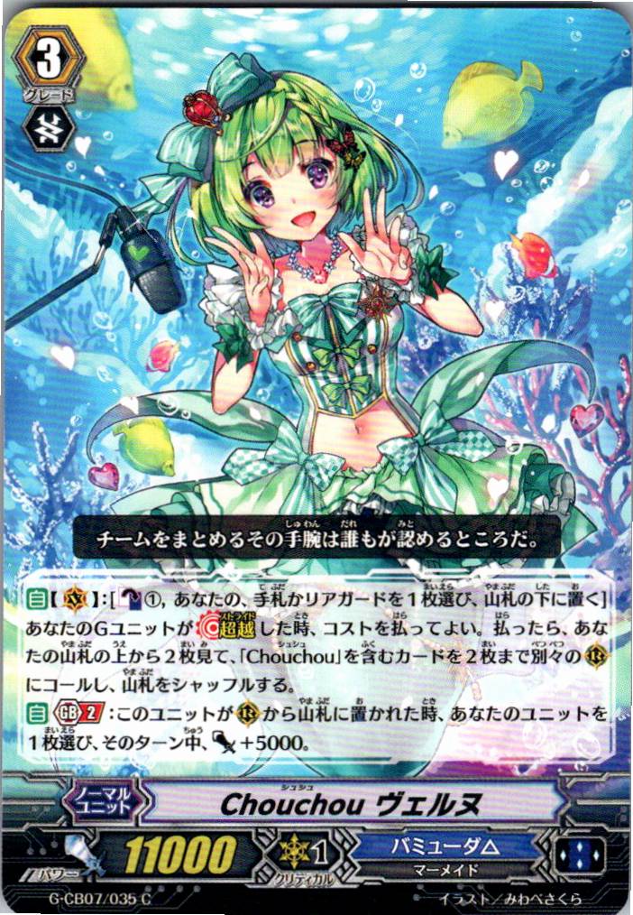 G/CB07/035C Chouchou Verne [Warehouse Stock]